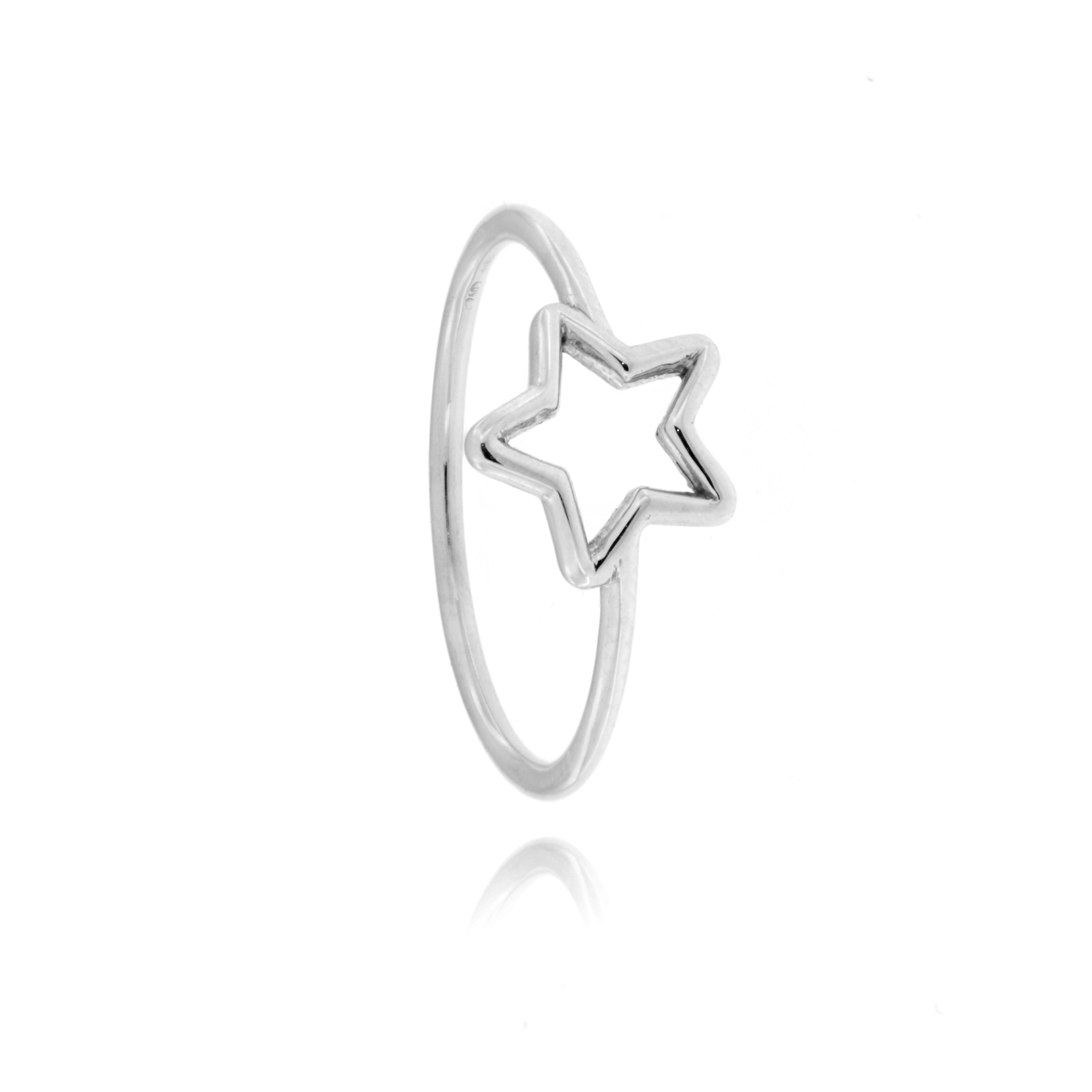 Anello in Oro Bianco 18K